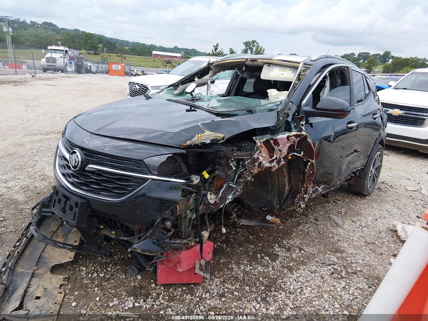 2021 Buick Encore gx VIN KL4MMDS27MB180691 IAAI salvage auction — ROLLOVER, Salvage Title, sold $250 on 2026-07-09 (photo 2)