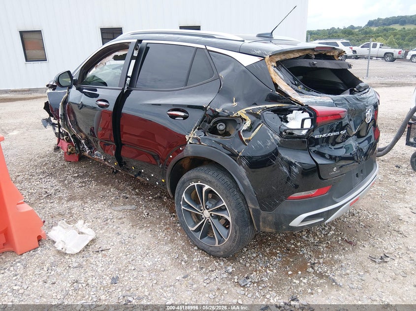 2021 Buick Encore gx VIN KL4MMDS27MB180691 IAAI salvage auction — ROLLOVER, Salvage Title, sold $250 on 2026-07-09 (photo 3)