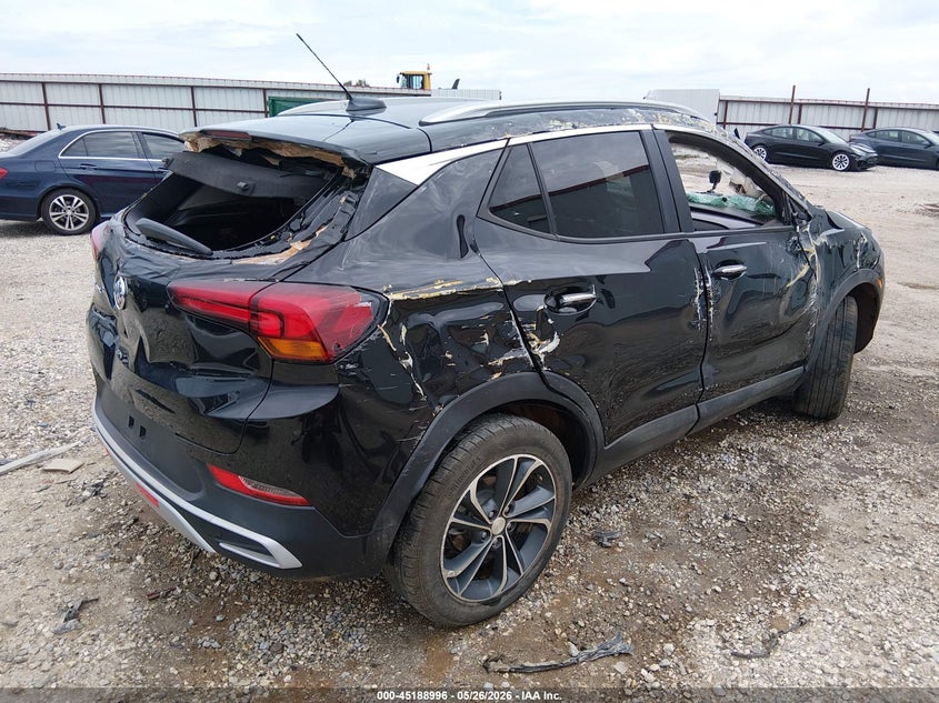 2021 Buick Encore gx VIN KL4MMDS27MB180691 IAAI salvage auction — ROLLOVER, Salvage Title, sold $250 on 2026-07-09 (photo 4)