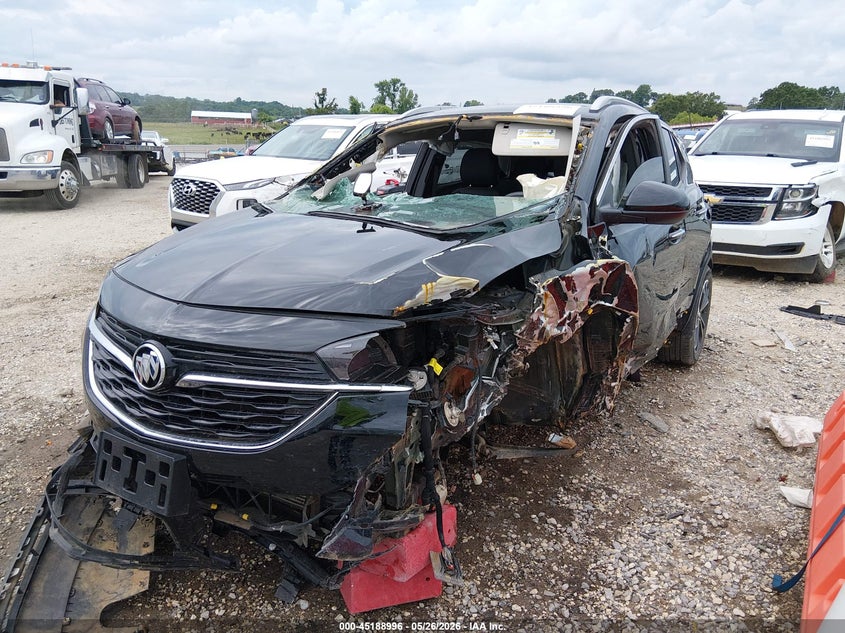 2021 Buick Encore gx VIN KL4MMDS27MB180691 IAAI salvage auction — ROLLOVER, Salvage Title, sold $250 on 2026-07-09 (photo 6)