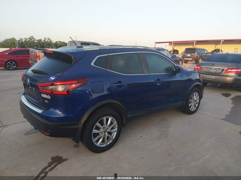 2021 Nissan Rogue VIN JN1BJ1BV5MW322840 IAAI salvage auction — HAIL, Original (Texas), sold $8,325 on 2026-07-24 (photo 4)
