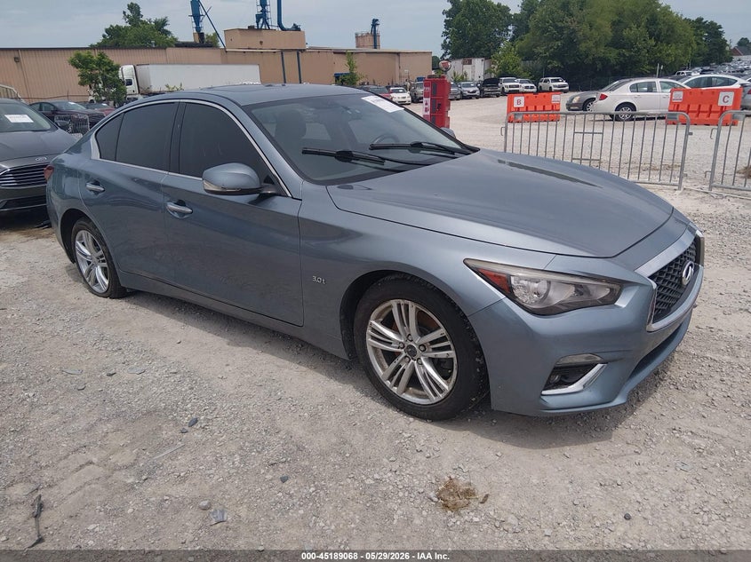 2018 Infiniti Q50 VIN JN1EV7AR6JM432120 IAAI salvage auction — NORMAL WEAR, Salvage Title, sold $4,200 on 2026-09-02 (photo 1)
