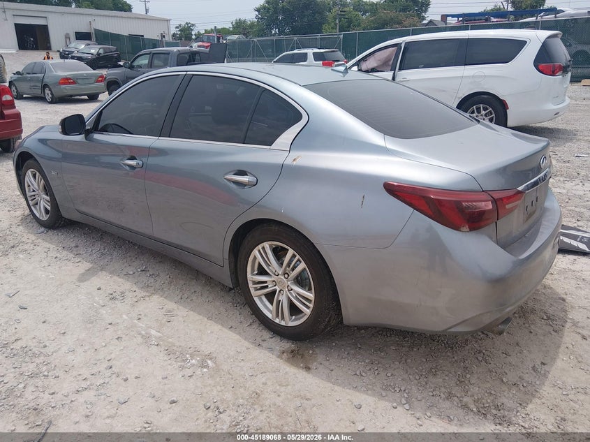2018 Infiniti Q50 VIN JN1EV7AR6JM432120 IAAI salvage auction — NORMAL WEAR, Salvage Title, sold $4,200 on 2026-09-02 (photo 3)