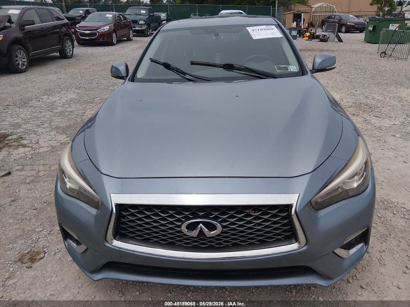 2018 Infiniti Q50 VIN JN1EV7AR6JM432120 IAAI salvage auction — NORMAL WEAR, Salvage Title, sold $4,200 on 2026-09-02 (photo 6)