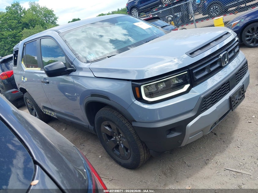 2026 Honda Passport VIN 5FNYF9H31TB026911 IAAI salvage auction — ALL OVER, Salvage (Massachusetts), sold $13,100 on 2026-07-28 (photo 1)