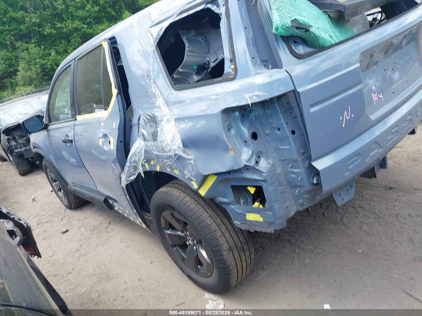 2026 Honda Passport VIN 5FNYF9H31TB026911 IAAI salvage auction — ALL OVER, Salvage (Massachusetts), sold $13,100 on 2026-07-28 (photo 3)