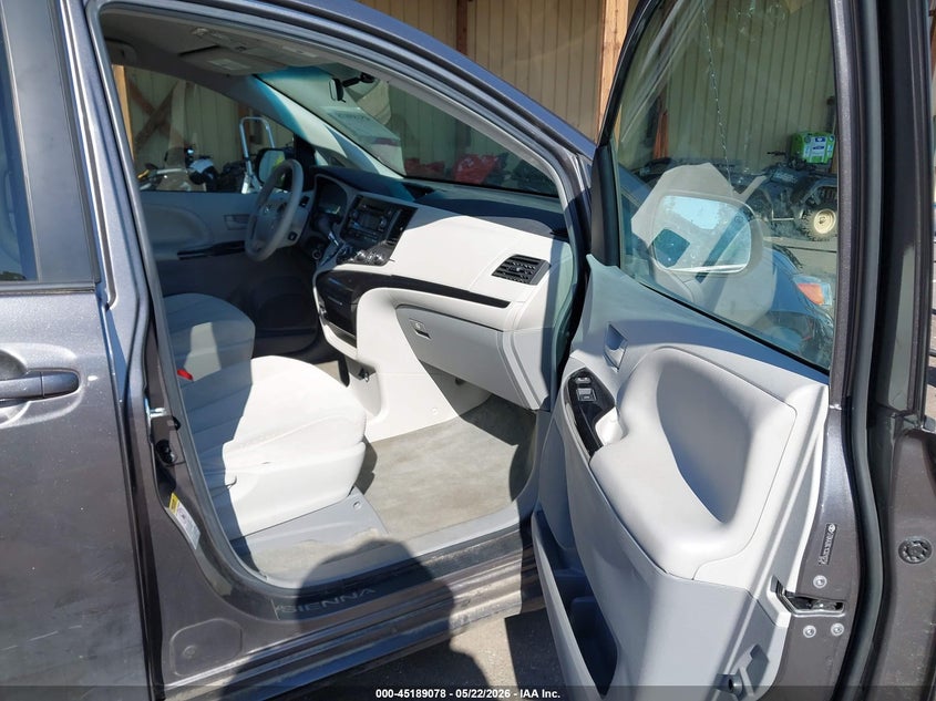 2012 Toyota Sienna VIN 5TDKA3DC1CS010758 IAAI salvage auction — FRONT END, Salvage (Oregon), sold $2,100 on 2026-07-09 (photo 5)