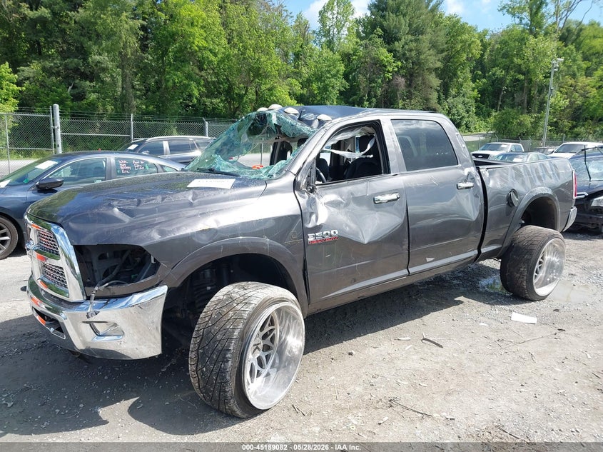 2015 Ram 3500 VIN 3C63R3EL8FG535645 IAAI salvage auction — ROLLOVER, Salvage Title, sold $11,500 on 2026-07-28 (photo 2)