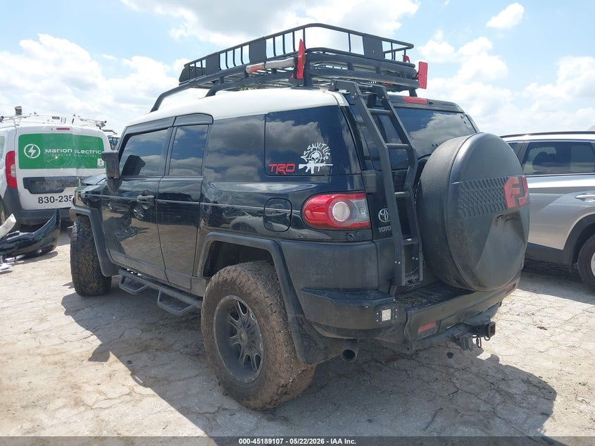 2013 Toyota Fj cruiser VIN JTEZU4BF7DK012818 IAAI salvage auction — FRONT END, Salvage (Texas), sold $3,550 on 2026-07-29 (photo 3)