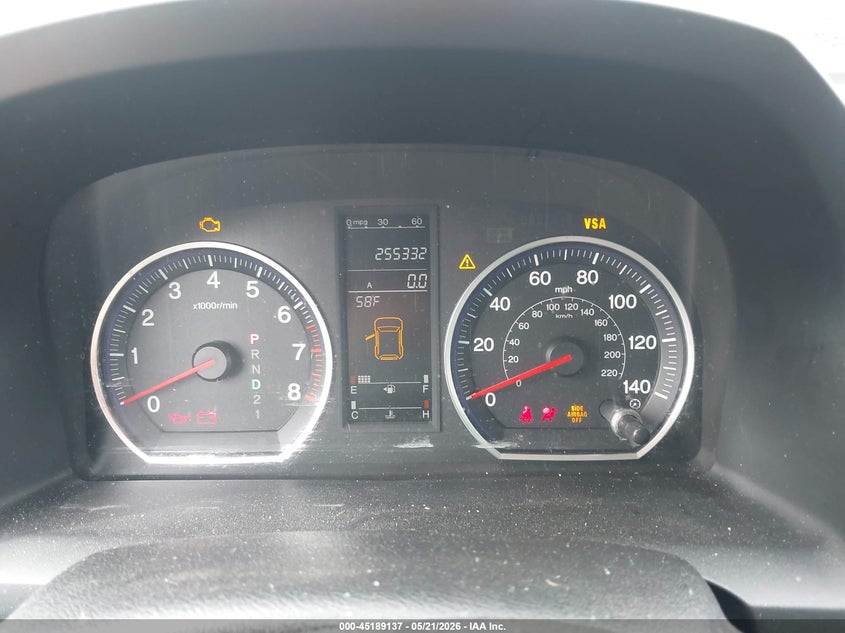 2009 Honda Cr-v VIN JHLRE48579C017263 IAAI salvage auction — NORMAL WEAR, Original (Ohio), sold $425 on 2026-07-15 (photo 7)