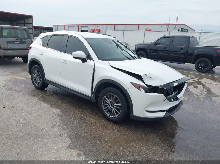 2020 Mazda Cx-5 VIN JM3KFACM2L1723043 IAAI salvage auction — FRONT END, Clear (Indiana), sold $4,375 on 2026-07-09 (photo 1)