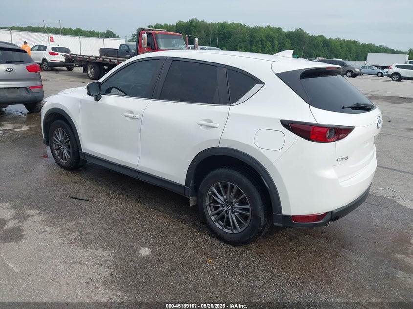 2020 Mazda Cx-5 VIN JM3KFACM2L1723043 IAAI salvage auction — FRONT END, Clear (Indiana), sold $4,375 on 2026-07-09 (photo 3)