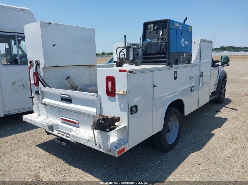 2018 Ford F-450 VIN 1FDUF4GT8JEC46849 IAAI salvage auction — REAR END, Clear (California), sold $1,550 on 2026-07-28 (photo 4)