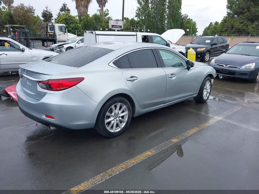 2016 Mazda 6 VIN JM1GJ1U55G1402883 IAAI salvage auction — FRONT END, Salvage Title, sold $1,800 on 2026-07-13 (photo 4)