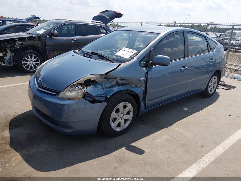 2008 Toyota Prius VIN JTDKB20U387812297 IAAI salvage auction — LEFT FRONT, Salvage (North Carolina), sold $600 on 2026-07-22 (photo 2)