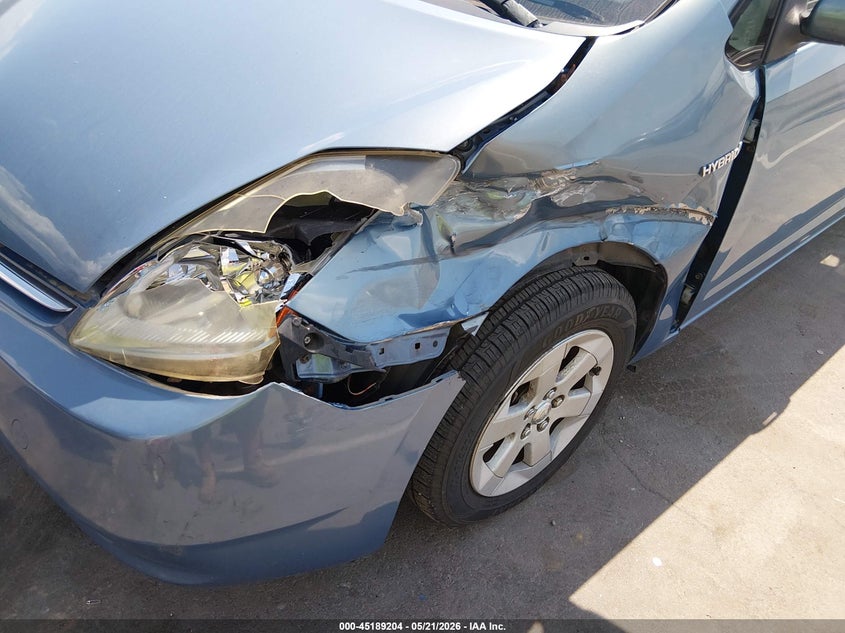 2008 Toyota Prius VIN JTDKB20U387812297 IAAI salvage auction — LEFT FRONT, Salvage (North Carolina), sold $600 on 2026-07-22 (photo 6)