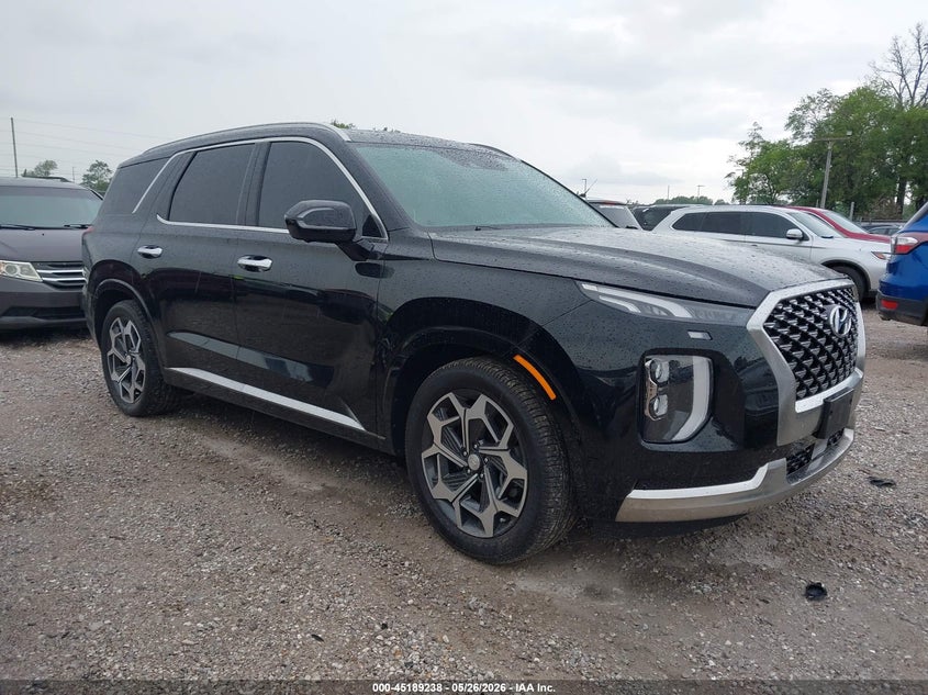 2022 Hyundai Palisade VIN KM8R7DHE9NU368232 IAAI salvage auction — HAIL, Clear (Missouri), sold $17,950 on 2026-07-13 (photo 1)