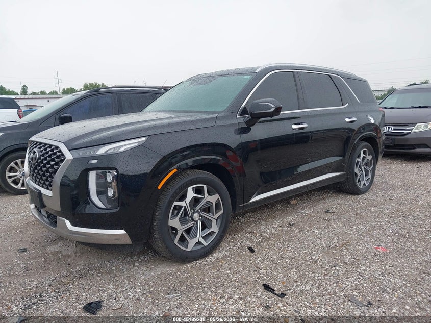 2022 Hyundai Palisade VIN KM8R7DHE9NU368232 IAAI salvage auction — HAIL, Clear (Missouri), sold $17,950 on 2026-07-13 (photo 2)