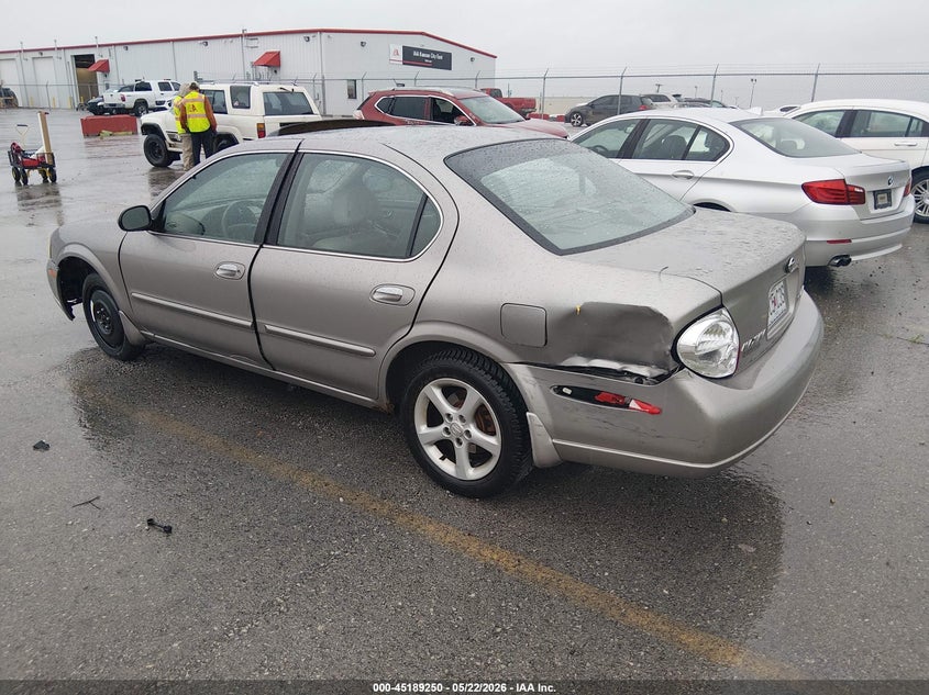 2001 Nissan Maxima VIN JN1CA31A01T314429 IAAI salvage auction — REAR END, Salvage (Missouri), sold $375 on 2026-07-16 (photo 3)