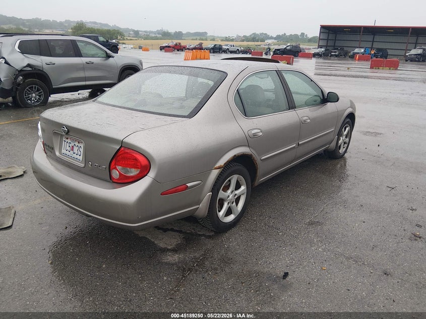2001 Nissan Maxima VIN JN1CA31A01T314429 IAAI salvage auction — REAR END, Salvage (Missouri), sold $375 on 2026-07-16 (photo 4)