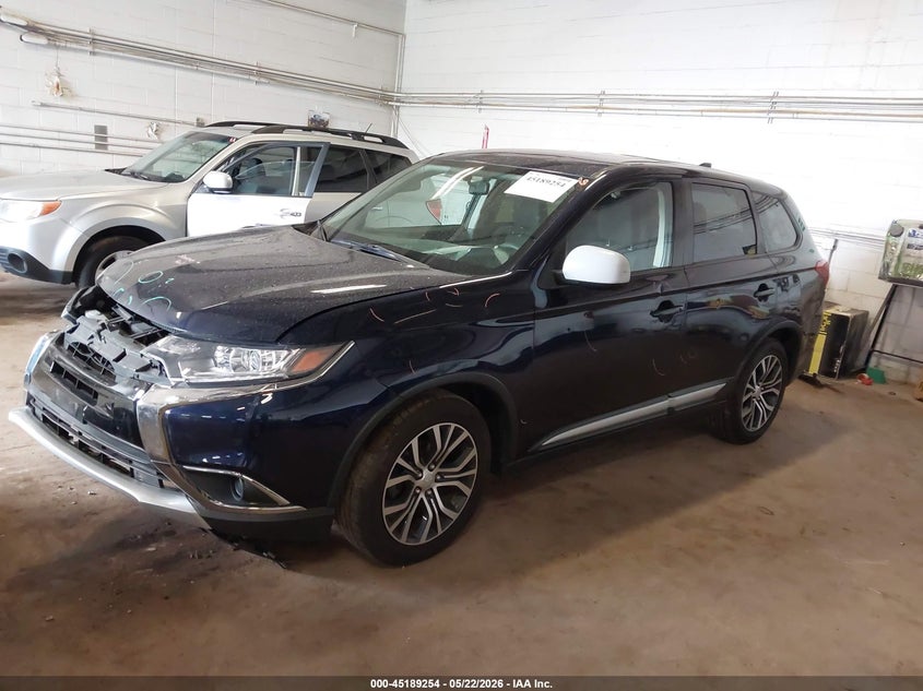 2018 Mitsubishi Outlander VIN JA4AD2A3XJZ052742 IAAI salvage auction — FRONT END, Prior Salvage (Minnesota), sold $1,150 on 2026-07-15 (photo 2)