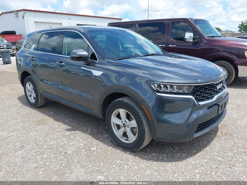2023 Kia Sorento VIN 5XYRGDLC1PG204424 IAAI salvage auction — HAIL, Clear (Missouri), sold $8,600 on 2026-07-27 (photo 1)