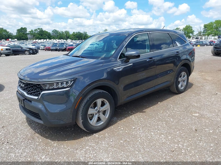 2023 Kia Sorento VIN 5XYRGDLC1PG204424 IAAI salvage auction — HAIL, Clear (Missouri), sold $8,600 on 2026-07-27 (photo 2)
