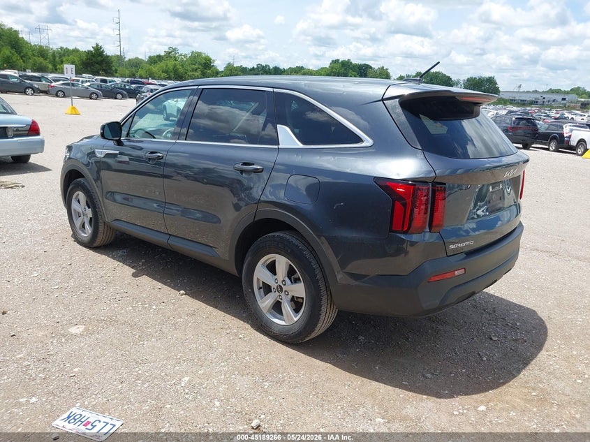 2023 Kia Sorento VIN 5XYRGDLC1PG204424 IAAI salvage auction — HAIL, Clear (Missouri), sold $8,600 on 2026-07-27 (photo 3)
