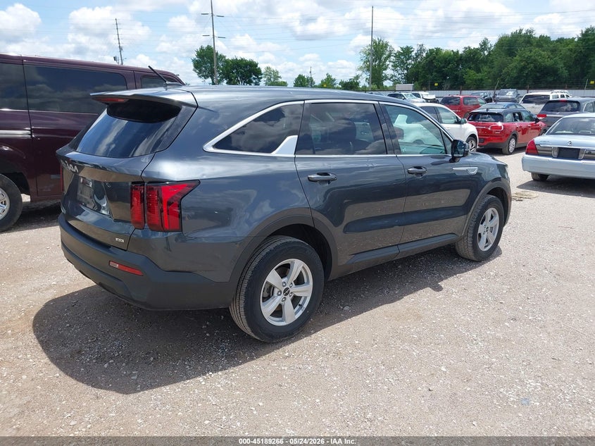 2023 Kia Sorento VIN 5XYRGDLC1PG204424 IAAI salvage auction — HAIL, Clear (Missouri), sold $9,350 on 2026-07-30 (photo 4)