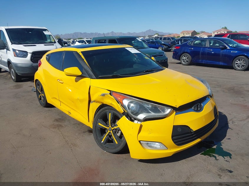 2016 Hyundai Veloster VIN KMHTC6AD3GU254941 IAAI salvage auction — RIGHT FRONT, Salvage Title, sold $875 on 2026-07-14 (photo 6)