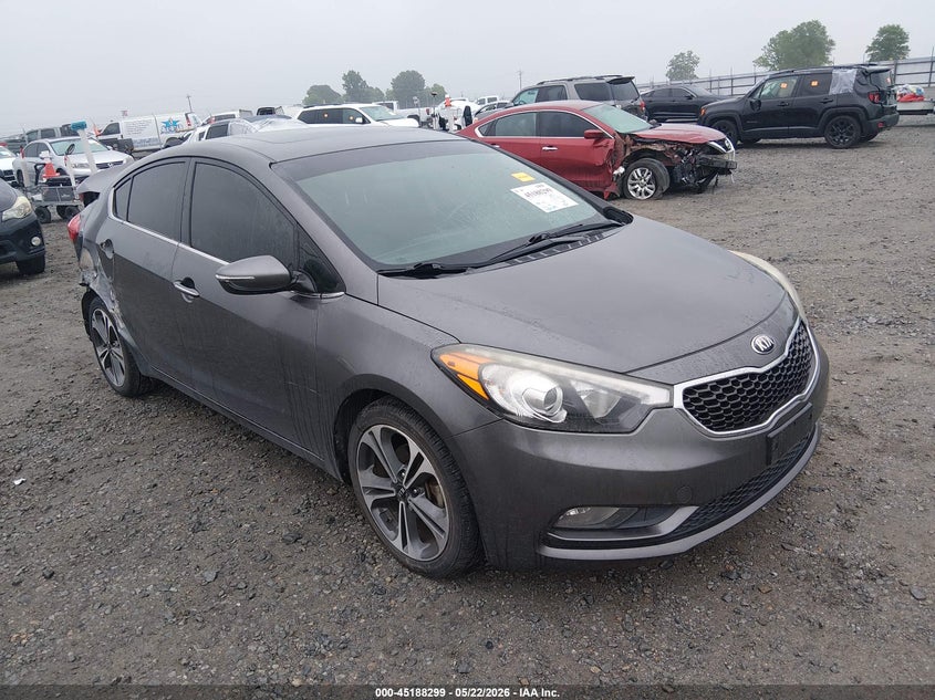 2014 Kia Forte VIN KNAFZ4A82E5073633 IAAI salvage auction — RIGHT REAR, Clear (Arkansas), sold $1,150 on 2026-07-22 (photo 1)