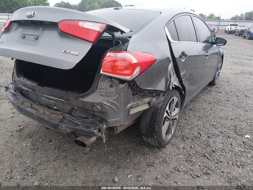 2014 Kia Forte VIN KNAFZ4A82E5073633 IAAI salvage auction — RIGHT REAR, Clear (Arkansas), sold $1,150 on 2026-07-22 (photo 6)