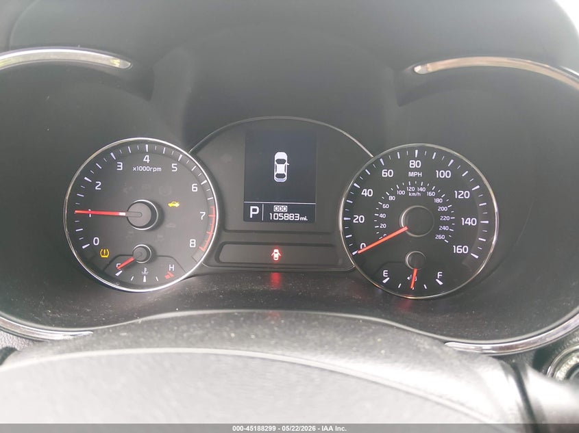2014 Kia Forte VIN KNAFZ4A82E5073633 IAAI salvage auction — RIGHT REAR, Clear (Arkansas), sold $1,150 on 2026-07-22 (photo 7)