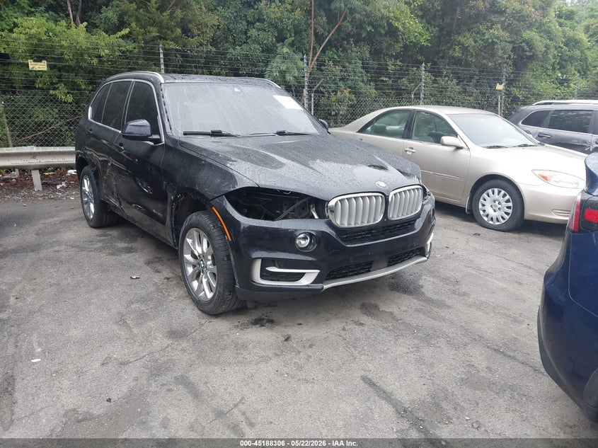 2018 BMW X5 VIN 5UXKR0C55JL071036 IAAI salvage auction — FRONT & REAR, Salvage (North Carolina), sold $8,425 on 2026-07-16 (photo 1)