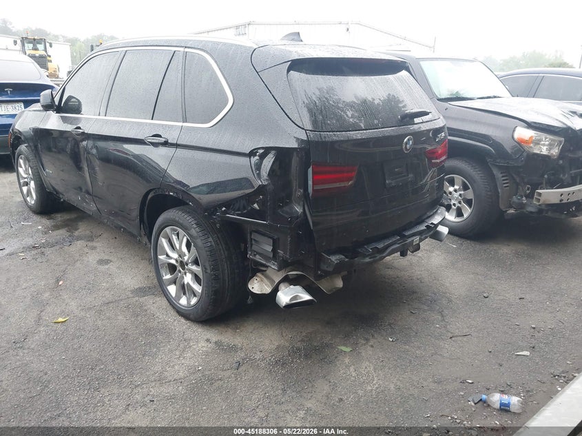 2018 BMW X5 VIN 5UXKR0C55JL071036 IAAI salvage auction — FRONT & REAR, Salvage (North Carolina), sold $8,425 on 2026-07-16 (photo 3)
