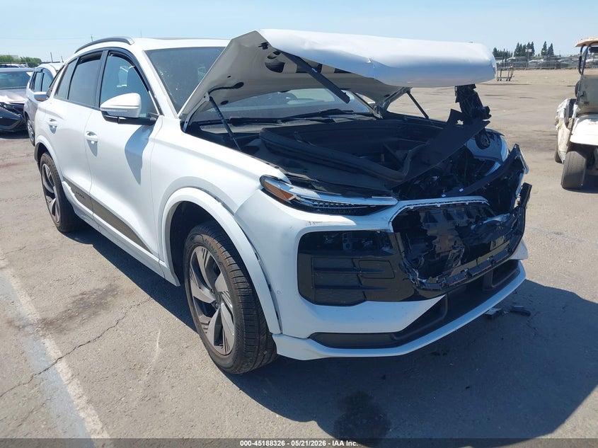 2025 Audi Q6 VIN WA124BGFXSA049426 IAAI salvage auction — REAR END, Salvage (California), sold $8,000 on 2026-07-22 (photo 1)