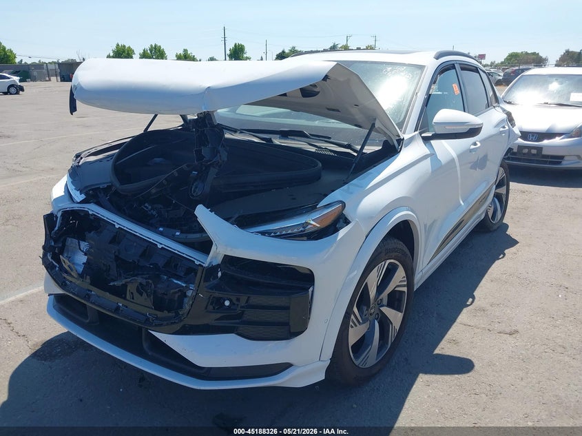 2025 Audi Q6 VIN WA124BGFXSA049426 IAAI salvage auction — REAR END, Salvage (California), sold $8,000 on 2026-07-22 (photo 2)