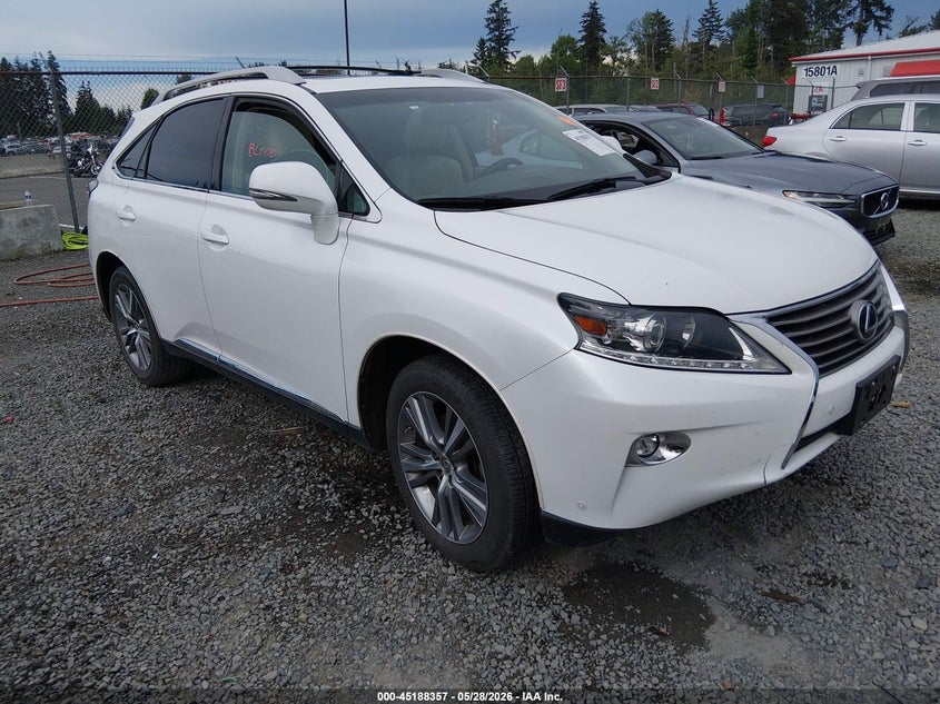 2015 Lexus Rx VIN 2T2BK1BA6FC327057 IAAI salvage auction — FRONT END, Salvage Title, sold $6,000 on 2026-07-22 (photo 1)