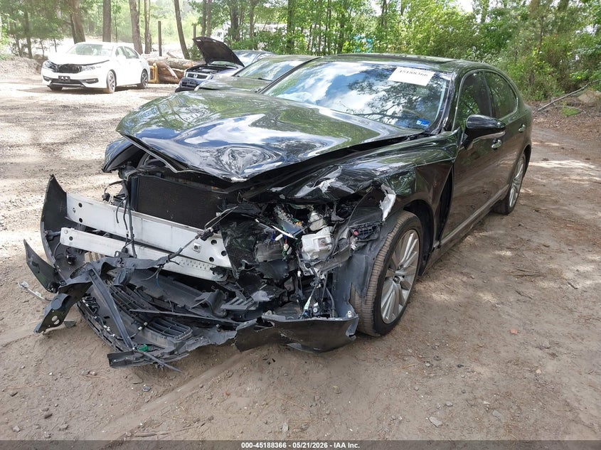 2014 Lexus Ls VIN JTHBL5EF9E5126778 IAAI salvage auction — FRONT END, Salvage (Virginia), sold $1,050 on 2026-07-14 (photo 2)