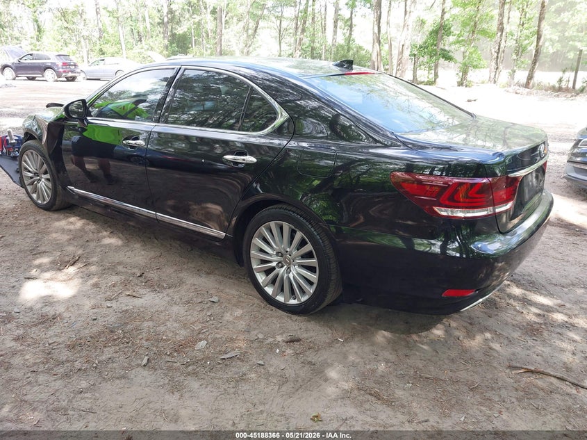 2014 Lexus Ls VIN JTHBL5EF9E5126778 IAAI salvage auction — FRONT END, Salvage (Virginia), sold $1,050 on 2026-07-14 (photo 3)