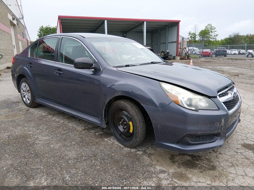 2014 Subaru LEGACY VIN 4S3BMBA68E3037671 IAAI salvage auction — SUSPENSION, Salvage (Maine), sold $350 on 2026-07-09 (photo 1)