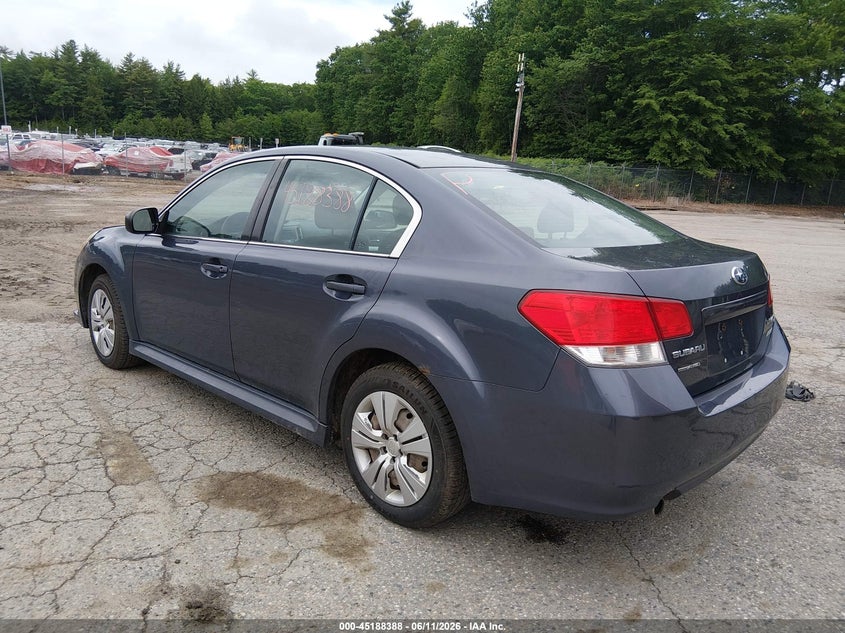 2014 Subaru LEGACY VIN 4S3BMBA68E3037671 IAAI salvage auction — SUSPENSION, Salvage (Maine), sold $350 on 2026-07-09 (photo 3)