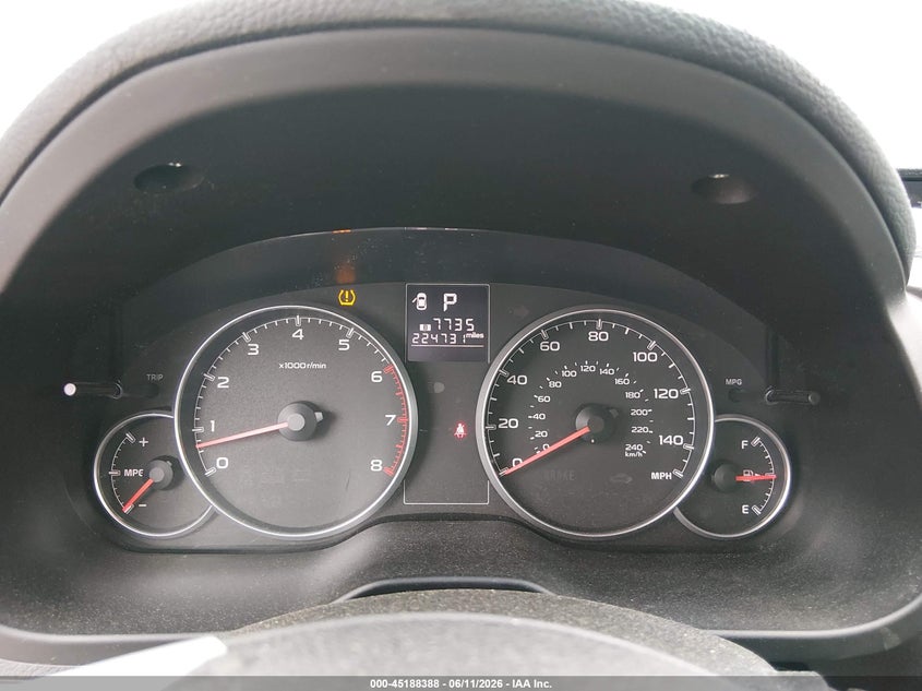 2014 Subaru LEGACY VIN 4S3BMBA68E3037671 IAAI salvage auction — SUSPENSION, Salvage (Maine), sold $350 on 2026-07-09 (photo 7)