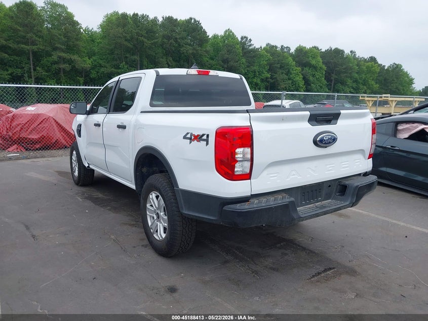 2025 Ford Ranger VIN 1FTER4PH1SLE74569 IAAI salvage auction — FRONT END, Salvage (North Carolina), sold $10,500 on 2026-07-31 (photo 3)