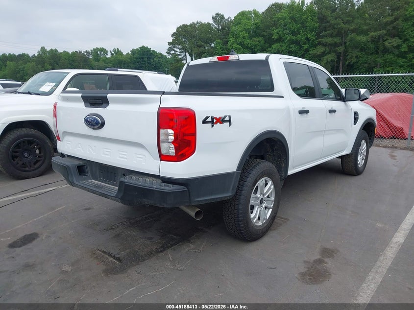 2025 Ford Ranger VIN 1FTER4PH1SLE74569 IAAI salvage auction — FRONT END, Salvage (North Carolina), sold $10,500 on 2026-07-31 (photo 4)