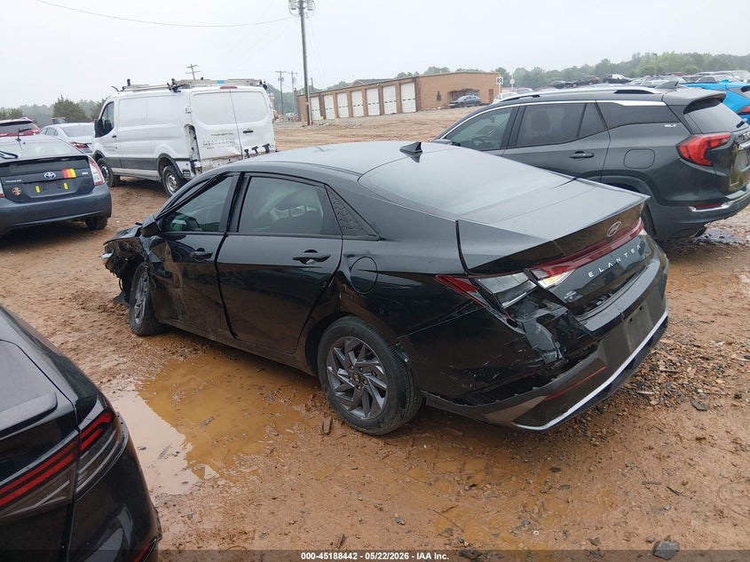 2024 Hyundai Elantra VIN KMHLM4DG4RU691633 IAAI salvage auction — LEFT & RIGHT, Salvage (North Carolina), sold $1,800 on 2026-07-27 (photo 3)