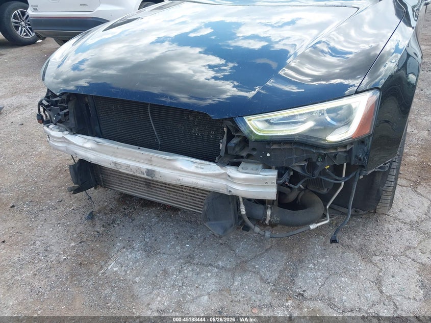 2013 Audi A5 VIN WAUVFAFH1DN000747 IAAI salvage auction — FRONT END, Clear (Oklahoma), sold $1,200 on 2026-07-15 (photo 6)