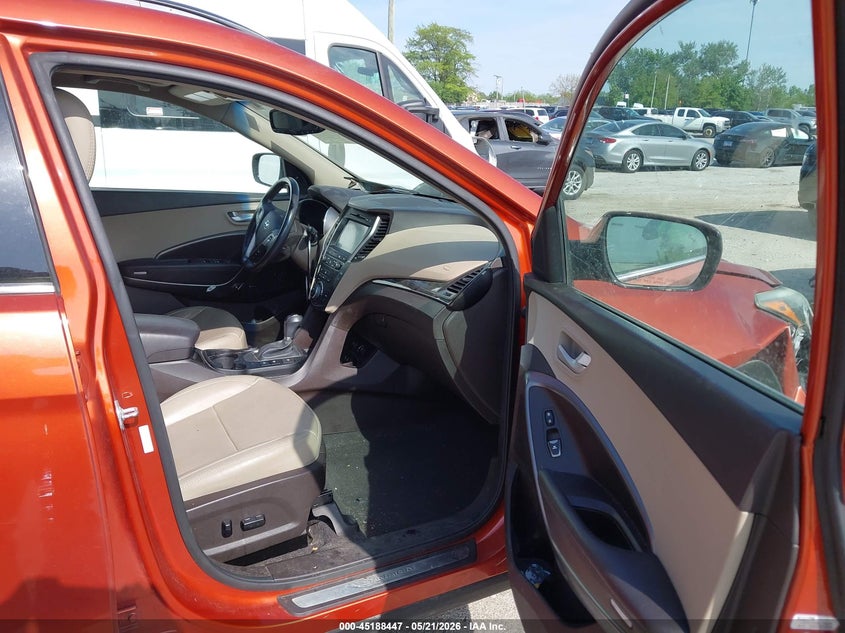 2017 Hyundai Santa fe VIN 5XYZWDLA6HG477247 IAAI salvage auction — RIGHT FRONT, Salvage (Illinois), sold $1,600 on 2026-07-28 (photo 5)