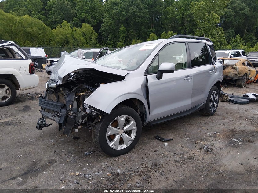 2015 Subaru Forester VIN JF2SJAGC4FH813817 IAAI salvage auction — ROLLOVER, Salvage Title, sold $250 on 2026-07-08 (photo 2)