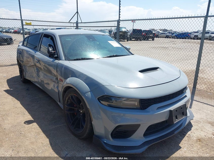2021 Dodge Charger VIN 2C3CDXGJ1MH685057 IAAI salvage auction — SIDE, Original (Texas), sold $25,800 on 2026-07-21 (photo 1)